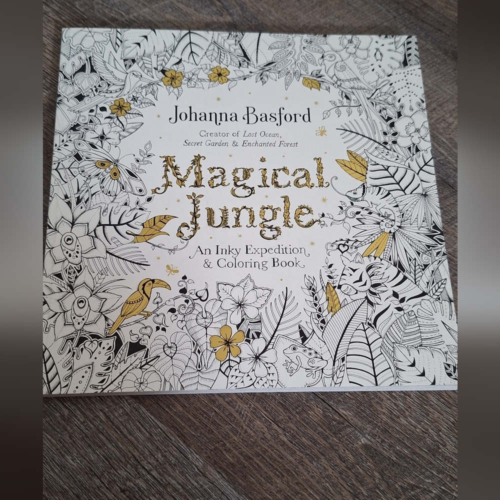 Johanna Basford Magical Jungle Coloring Book